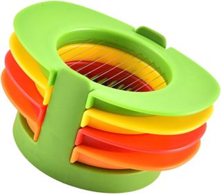 PP Basis Eierschneider und Schneiddrähten 4-in-1 aus Edelstahl