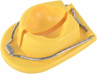 3-in-1-Eierschneider für hartgekochte Eier, Drähte aus Edelstahl 304, Gelb