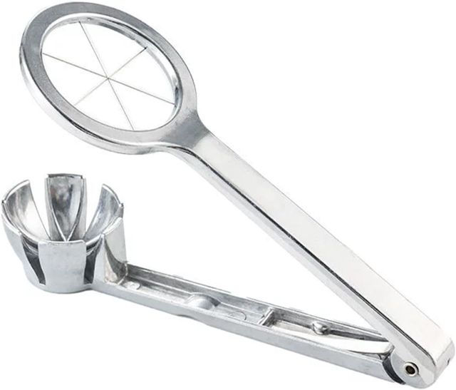 QOKLIYUI Eierschneider, Draht, hartgekochte Eier in gleiche Stücke schneiden, reinigen und aufbewahren. Ideal für
