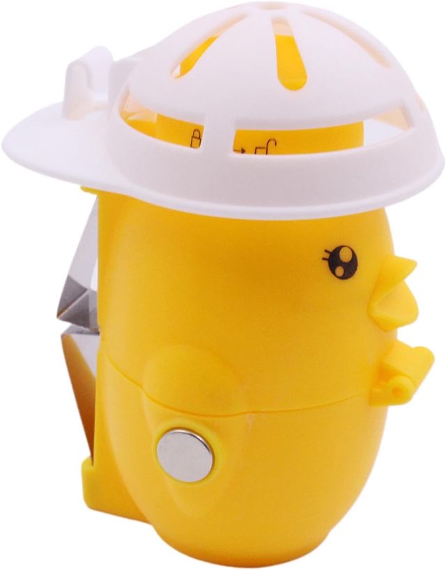 Eierschneider aus Edelstahl, Eieröffner im Huhn Design, Hilfe d
