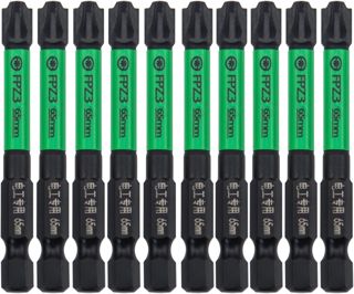 ZYWUOY 10 Stück Schraubendreher Bits, 110mm FPZ1 Lange Magnetische Schraubendreher Kit Non Slip Phillips-Kreuzschlitzschrauben Set für Steckdosenschalter, Leistungsschalter, Luftschalter