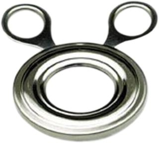 Eieraufsatzschneider aus Edelstahl für Weichgekochte Eier, Silber