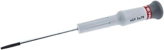 FACOM Schraubendreher Micro-Tech mit drehbarem Kopf, Schlitz 3,0 x 75 mm, 1 Stück, AEF.3X75