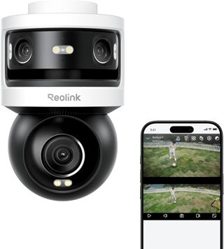 Reolink Dreifachobjektiv PoE Sicherheitskamera für Außenbereich,OMVI 3i PoE