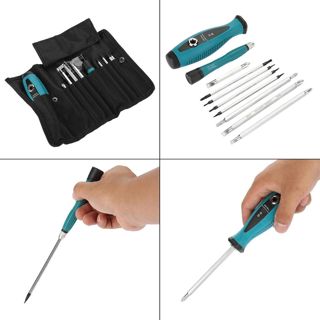 10 Stück langlebiges Schraubendreher Set Magnetisches Schraubendreher Set Schlitzkreuz StarScrewdriver Set Haushaltsgeräte Reparatur Multifunktions Handwerkzeug für kleine elektronische Produkte