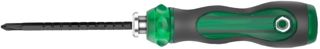 Ratschen-Schraubendreher-Set, einziehbarer Schraubendreher, Doppelkopf-Schraubendreher, ausziehbarer Schaft, Chrom-Vanadium-Stahl, ergonomischer Griff für Elektronik, Automobil, Haushalt DIY, 3 Stück