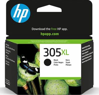 HP 305XL Schwarz Original Druckerpatrone, hohe Reichweite