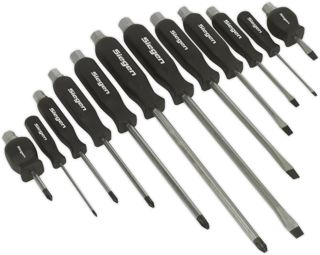 SEALEY s0641 hammer-through Schraubendreher, Set von 12