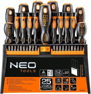 NEO TOOLS 37 tlg Profi Schraubendreher präzisions Schraubenzieher Satz