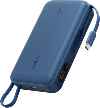 Belkin UltraCharge 20000mAh Power Bank, USB-C-Kabel und Anzeige – Schwarz