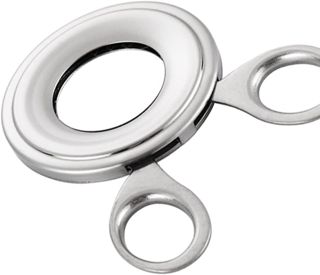 Edelstahl Eierschneider für Eieröffnen und Schalenlösen in Küche, Silber
