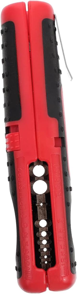 Tragbare Kabelabisolierzange in Stiftform, Rot, Abs
