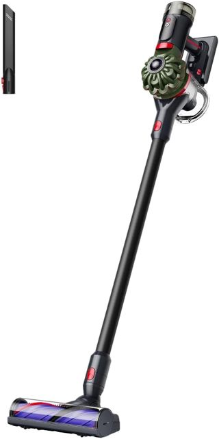 Dyson V8 Cyclone Handstaubsauger, Schwarz und Grün, 60 Minuten Laufzeit