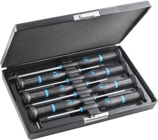 Witte 89323 Wittron-Schraubendreher-Satz 2K 7-teilig, Torx 5-15 in hochschlagfester Kunststoffkassette