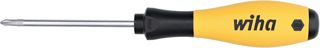 Wiha 31151 Kreuzschlitz-Schraubendreher, ESD-Safe mit SoftFinish-Griff, 1 x 80 mm