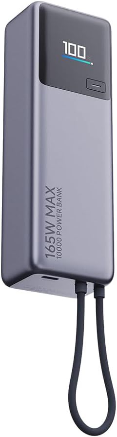 Xiaomi 165W Power Bank 10000mAh, Super Schnellladung|3 USB-C Ports for Multi-Device Charging Power, 120W PD3.0|Kompatibel mit Laptop, for iPhone 16, MacBook, Xiaomi, Samsung, Pixel 9 and More