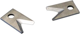 WEICON Ersatzmesser Satz für No.150/200/300 für 0,5 – 6 mm² Kabel, 2 Messer