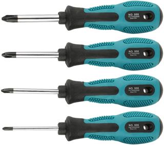Schraubenzieher Set, Akozon 4 Teiliges Y-Typ Dreipunkt Schraubendreher Set Präzision mit Magnetischem Multifunktionshandwerkzeug