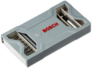 Bosch 32tlg. Schrauberbit Set Extra Hart (Kreuzschlitz-, Pozidriv-, Hex-, T-, TH-, S-Bit, Zubehör Bohrschrauber und Schraubendreher)