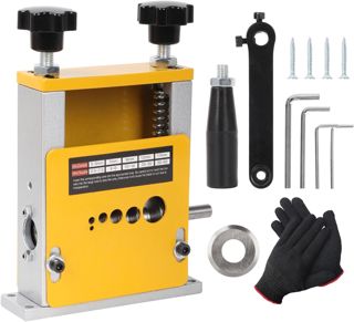 Qivine Kabelschälmaschine mit 10 Löcher für 2-17mm Kabel & Netzwerkkabel