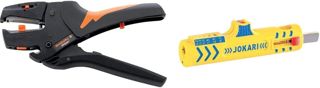 WEIDMÜLLER Abisolierzange Stripa x AWG 28-7 0.08-10 mm², Länge 190 mm, 9005000000 & Jokari Secura Super Entmanteler No. 15 Neuheit