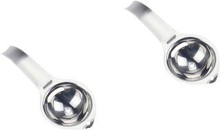 Cabilock Eigelb Trennen 2 Stück Eiweiß Trenner Vintage Eigelb Weiß Trenner Werkzeug Eierfilter Eiersieb Eiertrenner Nase Eigelb Trenner Eiweiß Und Eigelb Trenner Eigelb Trenner Silber