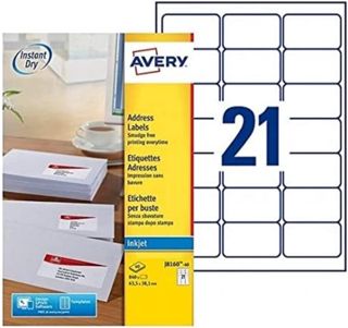 Inkjet Label 63,5x38,1mm (40)