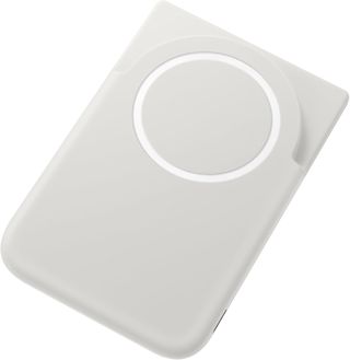 Samsung Magnet Wireless Powerbank EB-U5200, 5.000 mAh, Qi2-zertifiziertes Schnellladen mit bis zu 15 Watt, integrierter Ständer, Gray
