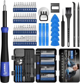 STREBITO feinmechaniker schraubendreher Set mit bits Hex,Torx für PC Laptop