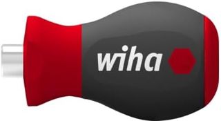 Wiha Bithalter Stubby 281-01 / Schraubendreher mit Bitaufnahme / Bitgriff magnetisch / 57 mm / 1/4"