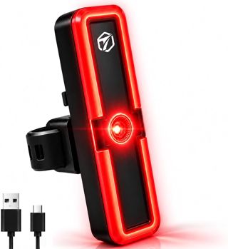 toptrek Fahrrad Rücklicht mit Bremslichtfunktion USB-C StVZO zugelassen