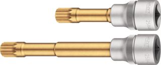 HAZET Schraubendreher-Steckschlüsseleinsatz-Satz 2584-12/2, Chrom-Vanadium