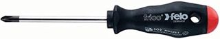 Felo Serie 500 Frico Philips-Schraubendreher, schwarz / rot, PH3 x 150mm
