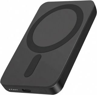 Miady Powerbank für Magsafe, 5000mAh tragbarer externer Handyakkus, Schwarz