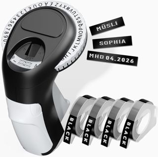 Etikettiergerät Prägegerät, Beschriftungsgerät Prägegerät, Omega-S
