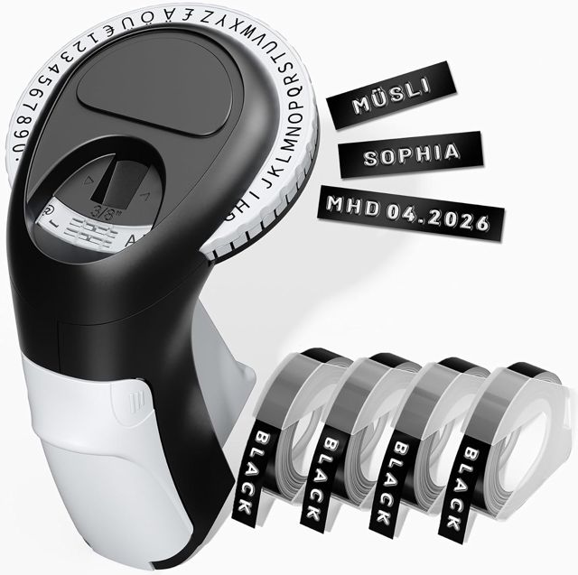 Etikettiergerät Prägegerät, Beschriftungsgerät Prägegerät, Omega-S