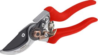 Meister Gartenschere mit Bypass-Klinge - Antihaft-Beschichtung - Geeignet für weiches Gehölz und Frischholz - Für präzise Schnitte, Rosenschere, Rebschere, Floristenschere, Bypass-Schere, 9719100