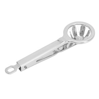 Eierschneider aus Edelstahl mit Blumenform-Schnitt, Mehrzweck-Küchenwerkzeug, Arbeitssparendes Design, für Einfache Eierzubereitung