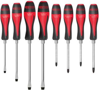KS Tools 922.6130 ultimatemax Box von 8 Schraubendreher 5,5 bis 10 mm PH/PZ
