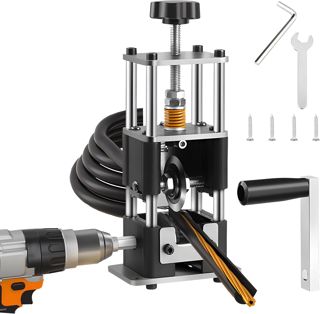 Kabelschälmaschine Elektrisch mit Federverstellung, Kabelentmanteler für 1-25 mm Kabel, Kabelabisoliermaschine, Kabelabisolierer, Abisoliermaschine für Schneiden von Abisolierschrott