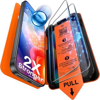 LK für iPhone 17 Panzerglas, Staubfreie 1-Schritt-Montage