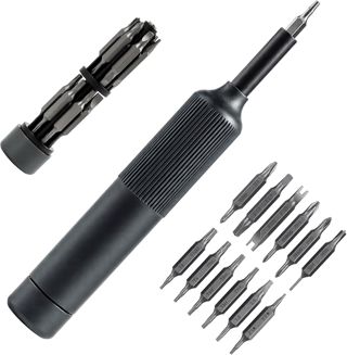 27-in-1 Magnetisches Bit Set Präzisions Schraubendreher Set für Elektronik, Smartphones, Laptops, Uhren, Brillen mit 12 Doppelend-Bits, Schraubendreher Set Feinmechaniker Werkzeug Set