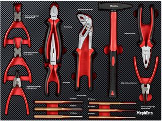 Mephisto Werkzeugeinlage Pro Line Schraubendrehersatz Set