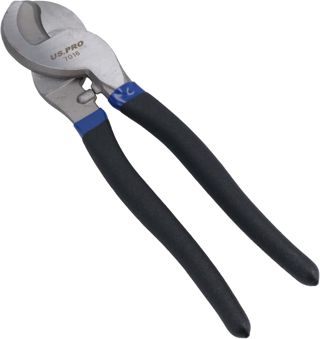 25,4 cm großer Kopf-Kabelschneider, Abisolierzange für Drahtzaun, ummantelte Kabel