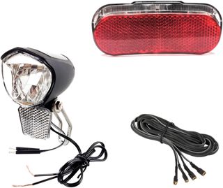 LED Beleuchtung Umrüstset 70 Lux vorne Standlichtfunktion und Helligkeitssensor