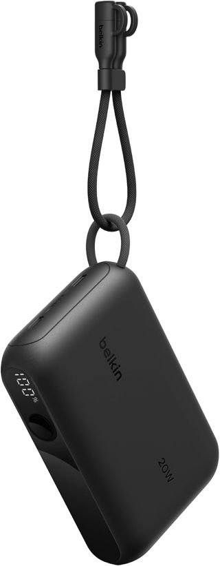 Belkin BoostCharge 10000mAh Power Bank, Digitale Akkuanzeige – Schwarz