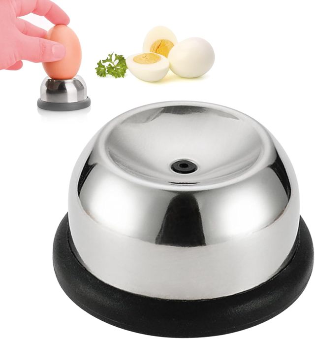 Eierstecher Eipicker, Eierpiekser, Eierstecher Aus Edelstahl, Eieröffner, Eipicker Eidorn Eierschneider Eier-Piekser, Eierschäler für Gekochte Eier, Praktisches Egg Gadget für Einpiksen Der Eier
