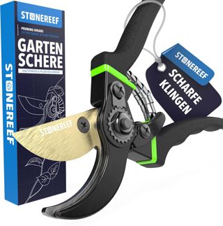 Gartenschere Bypass SK5 Carbonstahl Rosenschere Rebschere scharf