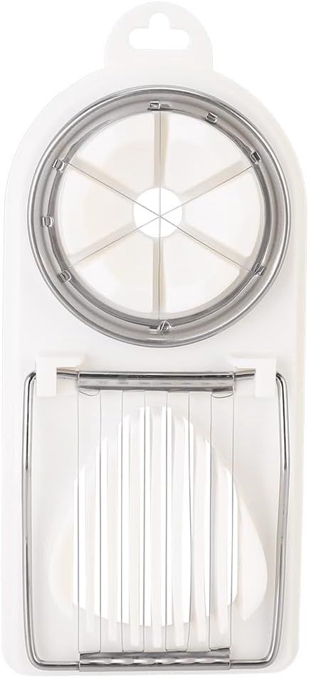 2-in-1-Eierschneider, einfacher Schneider, Blumenform, Schnittkanten, Küchenset, Werkzeug, Kochutensilien