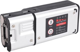 Vikye Glasfaser-Thermo-Abisolierer, Präzises Kabel-Abisolierwerkzeug für 1–48 Adern, Blanke Glasfaser-Pigtails, Wiederaufladbar, Leichtes Design (EU-Stecker)